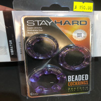 BEADED COCK RING