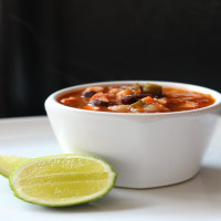 Vaso de Frijoles Charros
