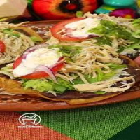 Tostadas de Pollo